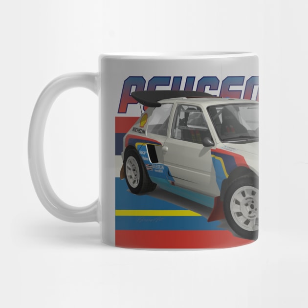 Peugeot 205 T16 Group B by PjesusArt